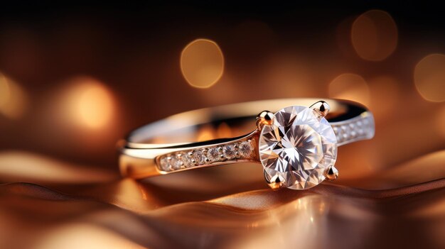 A image of beautiful wedding ring